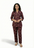 Maroon Co-Ord Set