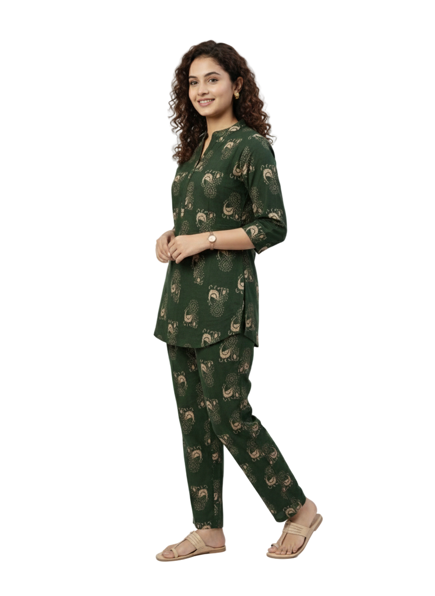 Green Co-Ord Set
