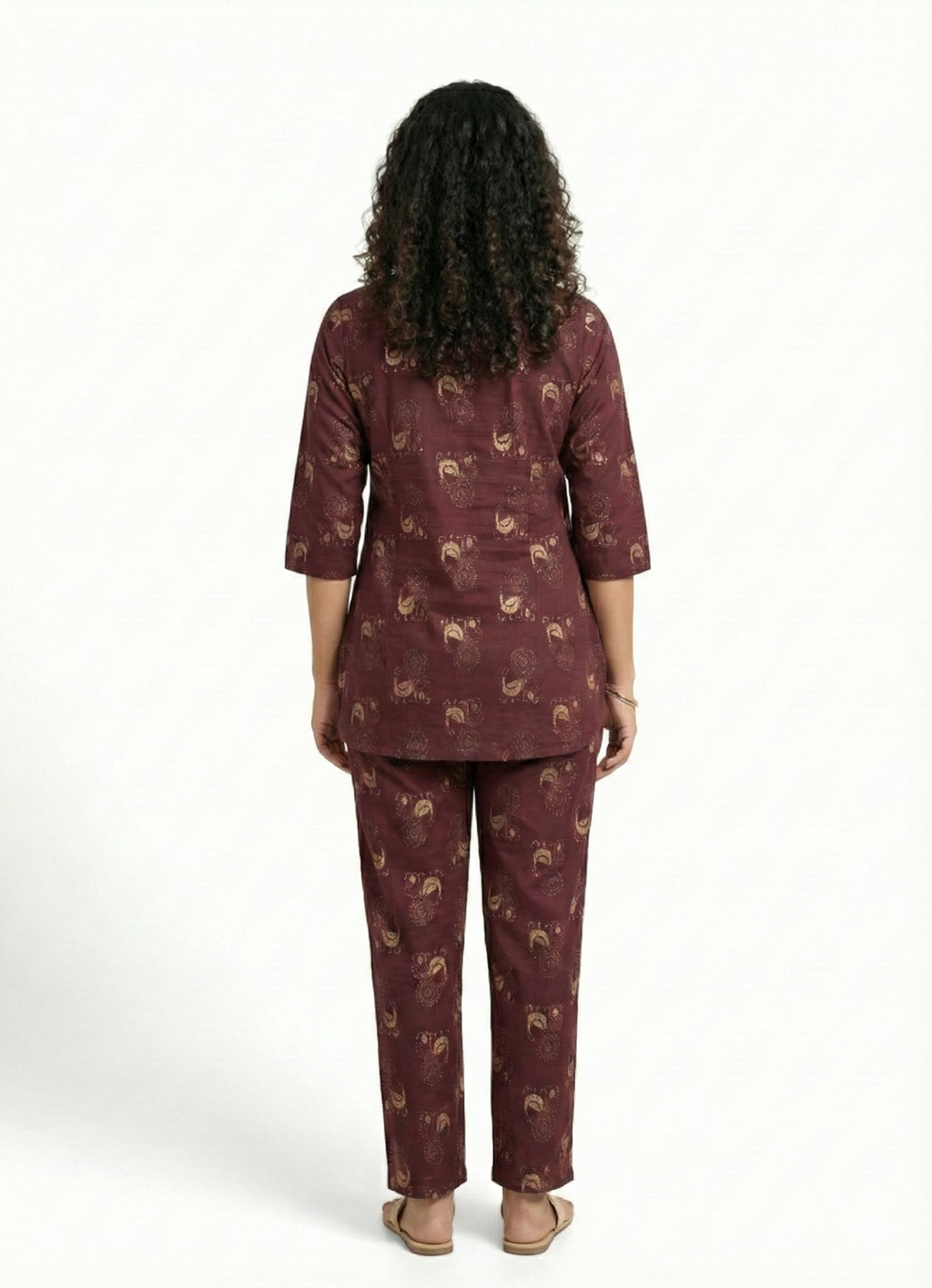 Maroon Co-Ord Set